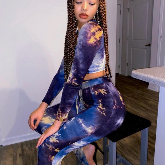 2 Piece Tie Dye Set - Picture 3 of 7